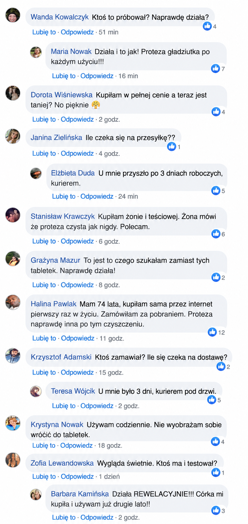 Komentarze FB